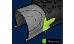 Pneu Maxxis Minion DHF - EXO Protection - Dual 62a/60a - Tubeless Ready -Pneus Vtt Soldes Maxxis Exo Protection 1235x735 9