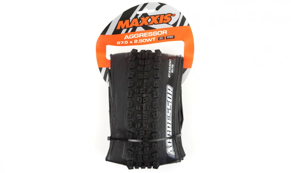 Pneu Maxxis Aggressor Wide Trail - EXO Protection - Dual 62a/60a - Tubeless Ready 2 Pneu Maxxis Aggressor Wide Trail - EXO Protection - Dual 62a/60a - Tubeless Ready – Image 2