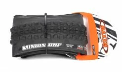 Pneu Maxxis Minion DHF - EXO Protection - Dual 62a/60a - Tubeless Ready -Pneus Vtt Soldes Pneu Maxxis Minion DH AV Exo Protection Dual TLR pack 1235x735