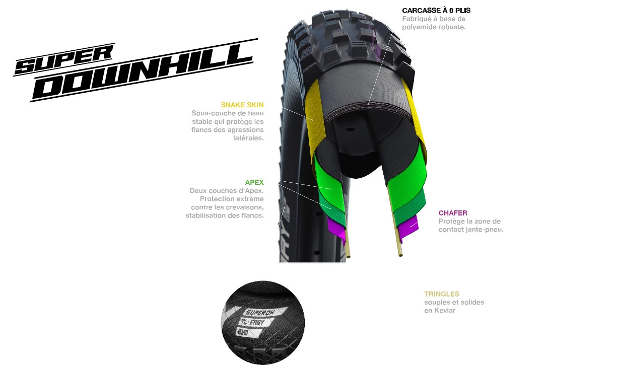 Pneu Schwalbe Magic Mary - Addix Ultra Soft - Super Downhill - Tubeless Easy 6 Pneu Schwalbe Magic Mary - Addix Ultra Soft - Super Downhill - Tubeless Easy – Image 6