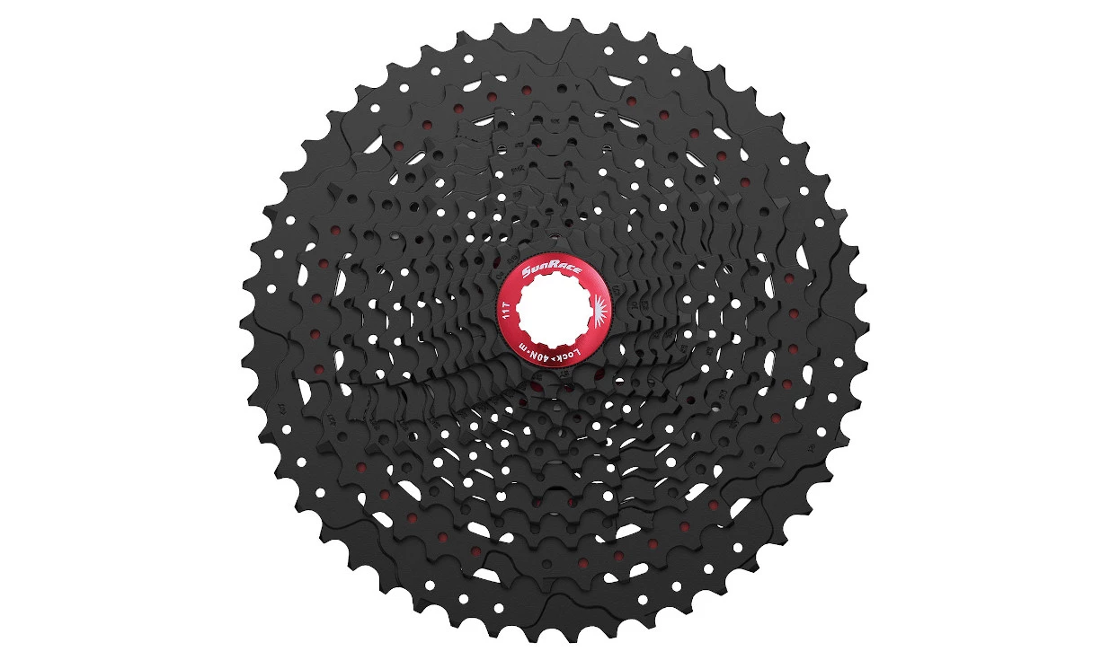 Cassette Sunrace CSMZ90 12 Vitesses - Noire 1 Cassette Sunrace CSMZ90 12 Vitesses - Noire
